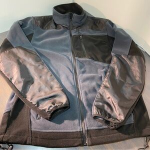 Men's Performance Jacket in Black and Gray